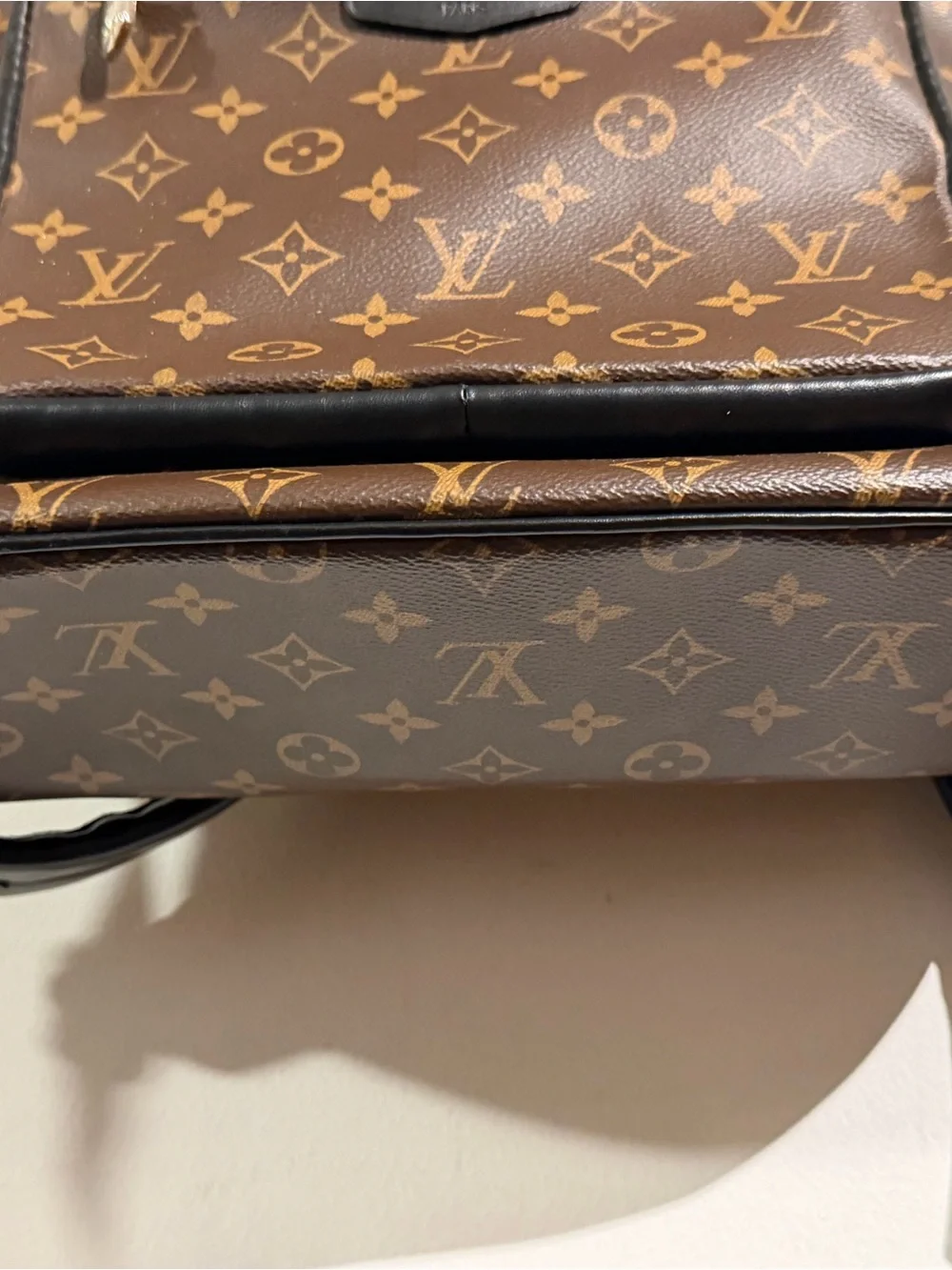 Louis Vuitton Josh Monogram Canvas Backpack in Brown/Tan